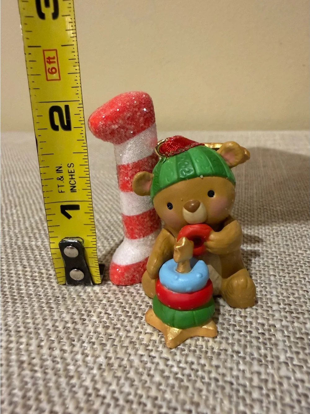 Hallmark Keepsake My First Christmas 2013 Ornament Age Series Bear Number 1
